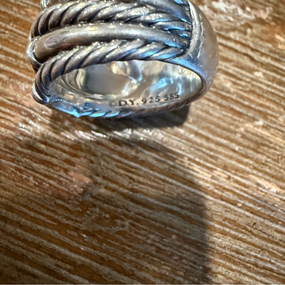 David Yurman Metro 5 row ring - Picture 6 of 7